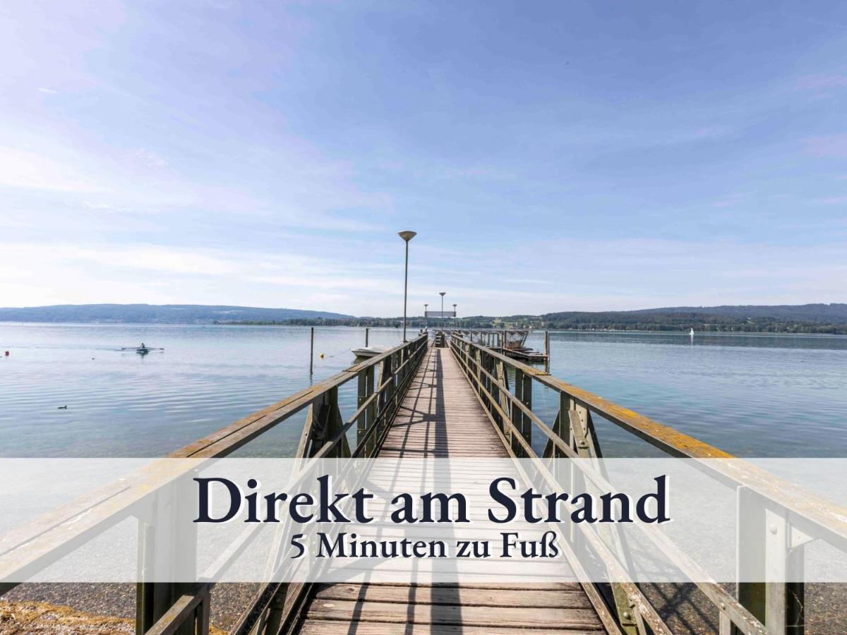 Gemuetliche Ferienwohnung In Bester Bodenseelage L 1 Minute Zum Bodensee L 1 Zimmer L Vollausgestattete Kueche L Free-Wlan L Willkommen Im Apartment Boehringen Radolfzell am Bodensee Exterior foto
